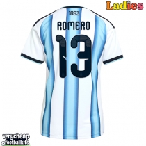 Argentina Cristian Romero #13 Replica Home Shirt Ladies World Cup 2026 Short Sleeve
